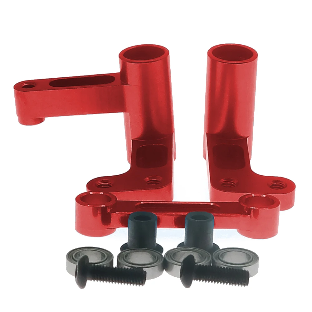 Сплав рулевого управления servo saver Полный bellcranks(L& R)/draglink для rc хобби модель автомобиля 1/10 Traxxas Slash 2WD короткий ход