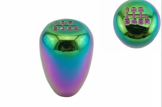 New 6speed 6 Speed 6R Colorful Manual Transmission Gear Shift Knob Fit For BMW Ford Passat Peugeot Audi Toyota Mazda Honda Civic |