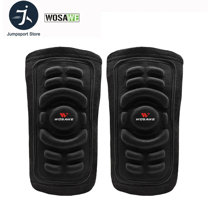 WOSAWE 2pcs EVA Soft Foam Knee Pads for Knee Protection Outdoor Sport