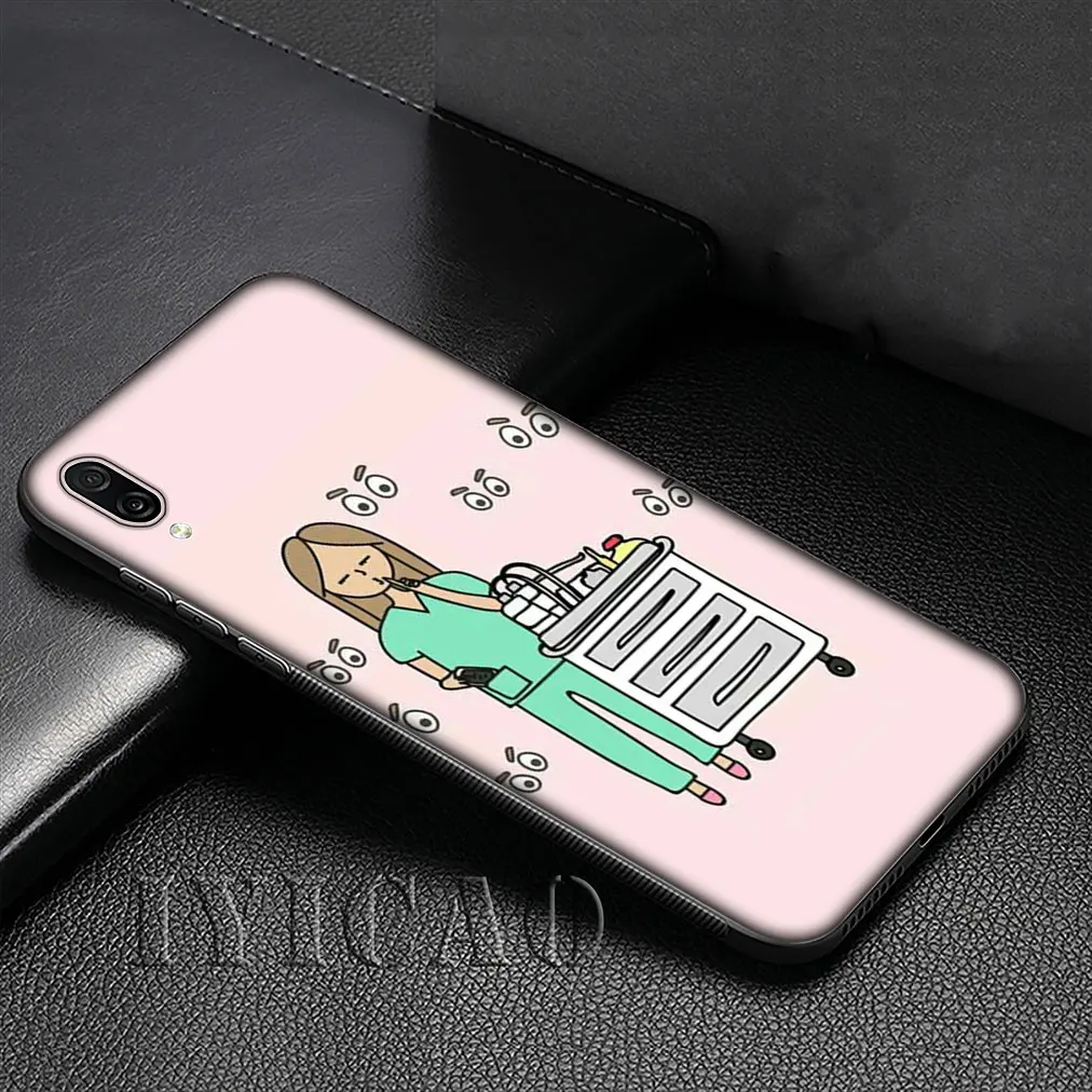 Модный Забавный мягкий чехол с изображением доктора медсестры для huawei P30 P20 Pro P10 P9 Lite Mini P Smart Z Plus