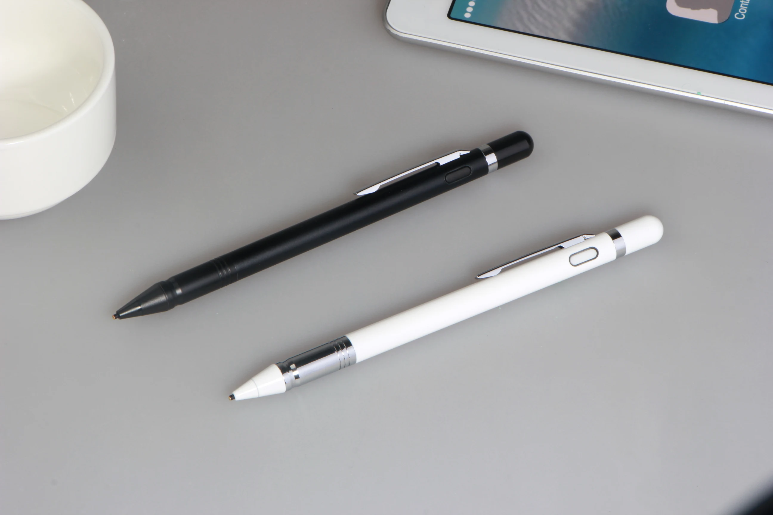 Touch-Screen Stylus-Pen Pencil Tablet Capacitive Active Smart-Phone Digital Pen 1.45mm Fine Point Copper Tip Touch Stylus Metal