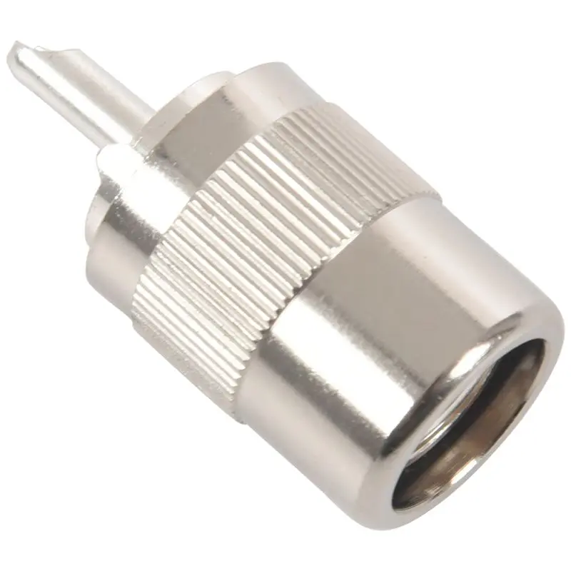 UHF PL259 SO239 мужской twist on разъем RFC400 RG8 RF коаксиальный адаптер серебро|Соединители| |