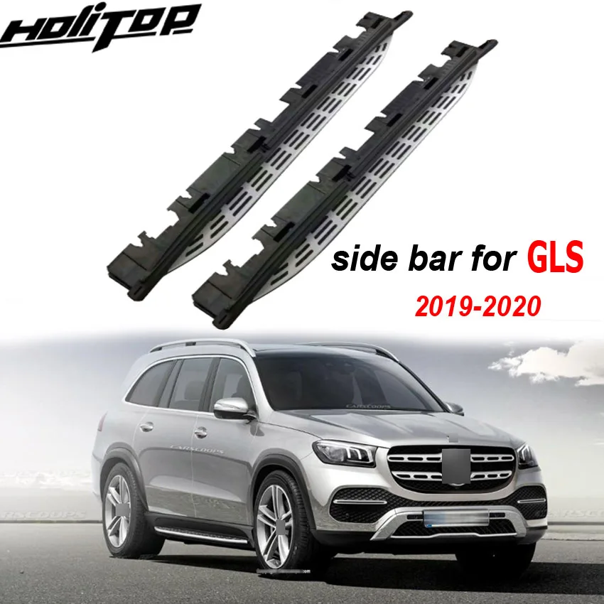 

New arrival running board side bar/steps for Mercedes-Benz new GLS 2019-2020,OE model,ISO9001 quality.free shipping to Asian