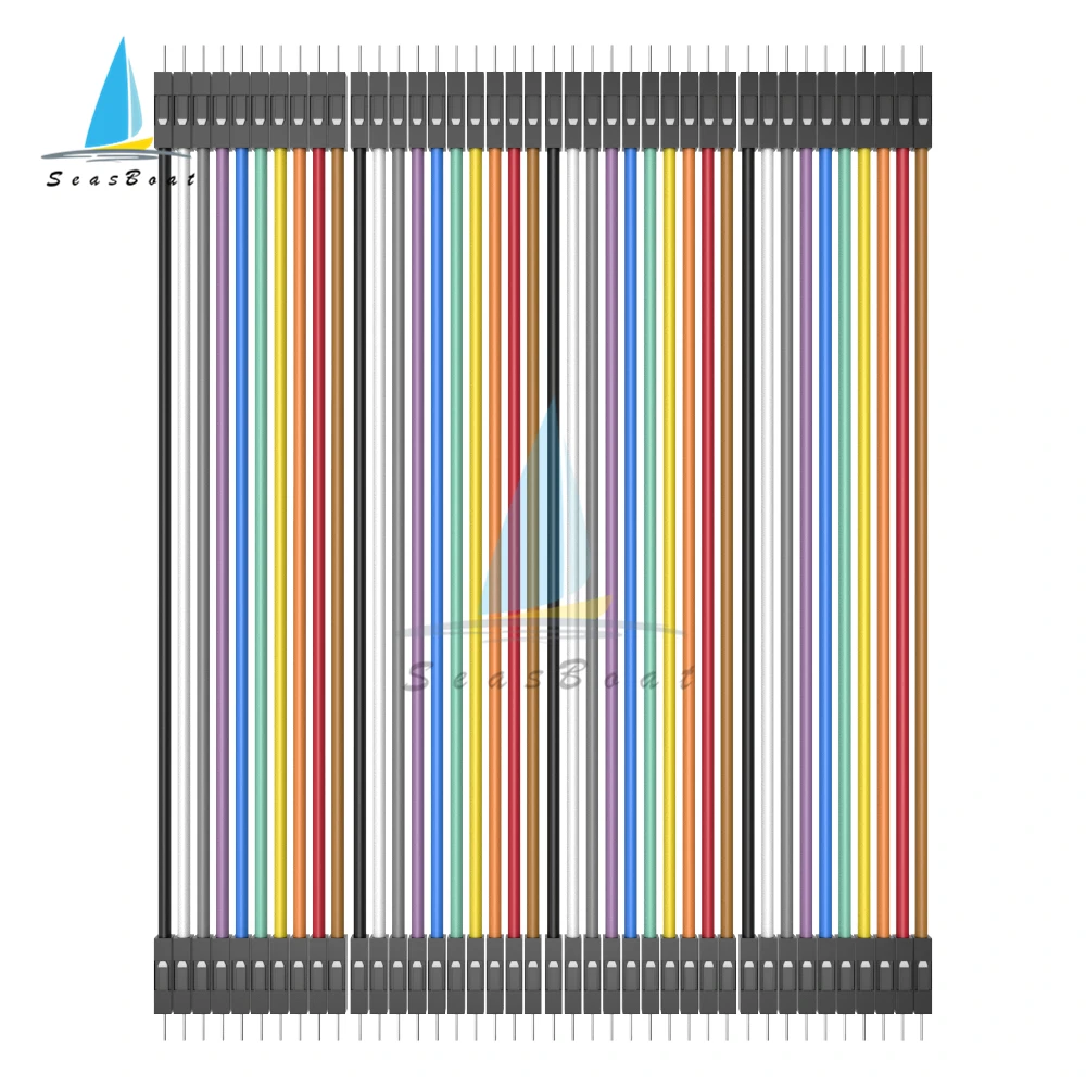 Dupont Line 10 см/20 см 40Pin штекер + гнездо перемычка Кабель для Arduino DIY Kit|Электрические