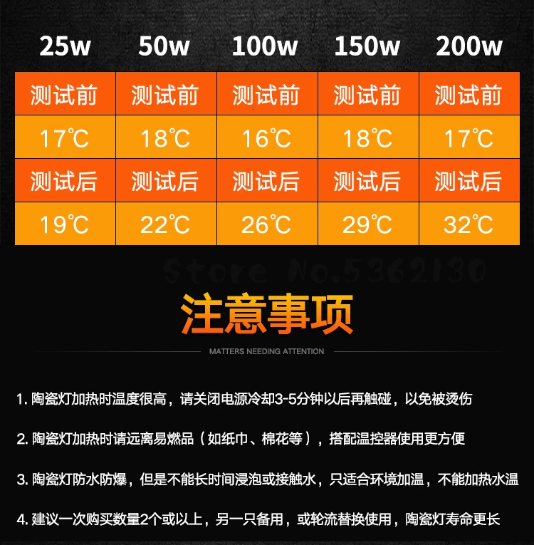 Pet Heating Lamp Parrot Tortoise Reptile Ceramic Lamp UVB Solar Lamp Cage Anti-scalding Lamp Shade