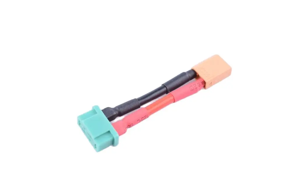 2 шт. мужской XT30 к гнезду MPX адаптер батареи 14awg RC кабель для зарядки 40 мм|Детали и