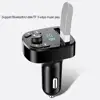 Car Hands-free Wireless Bluetooth FM Transmitter MP3 Charger Dual Equipped Player Bluetooth LED Display Dual USB Car Charger ► Photo 3/6