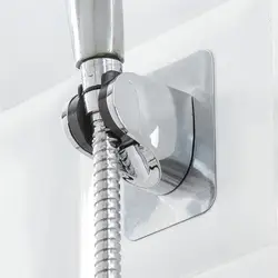 Bathroom Traceless Shower Head Holder Toilet Handheld Shower Head Bracket Stand Punch-Free