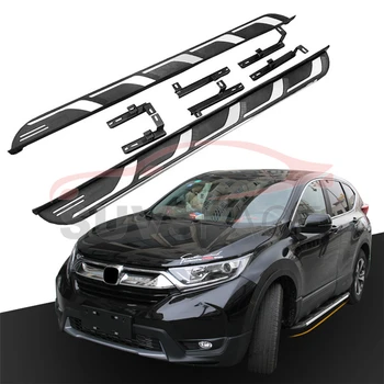 

Fit for HONDA CRV CR-V 2017 2018 2019 2020 Running Board Side Step Nerf Bar Aluminium Alloy New Designed Car Styling