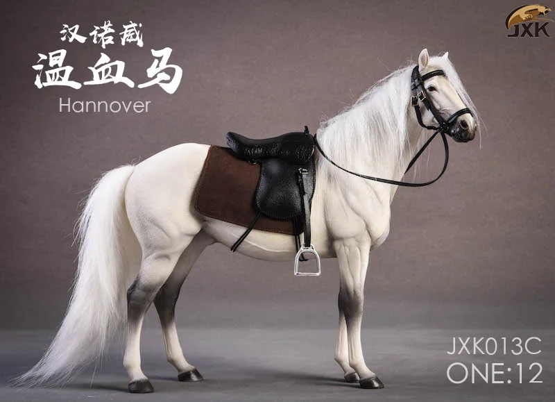 1/12 Коллекционная JXK013 Hannover Horse Warmblood аниме статуя Пальма фигурка игрушки с жгутом модель для 6 дюймов фигурка