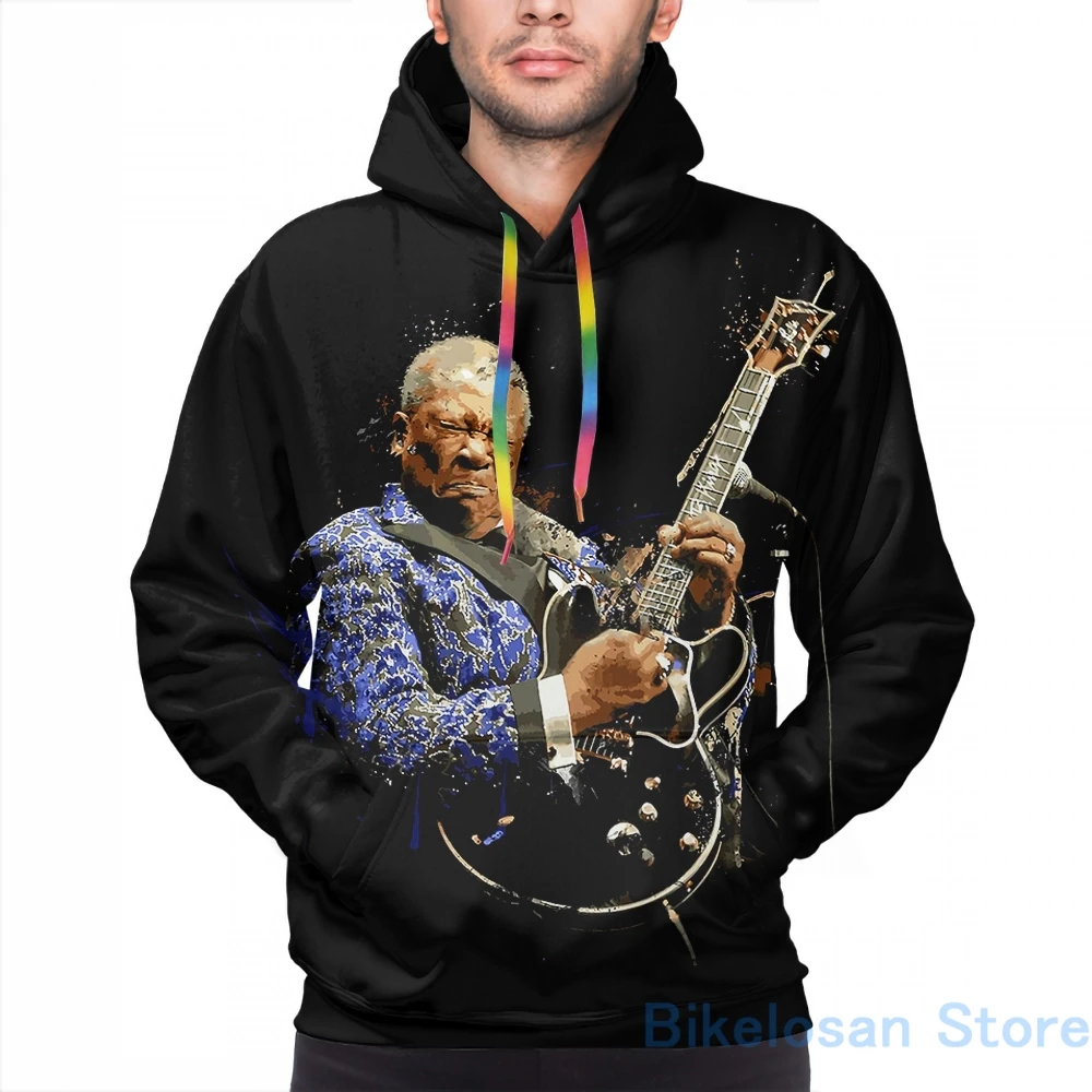 Мужские толстовки свитшоты для женщин забавные Цифровая живопись of legend BB King