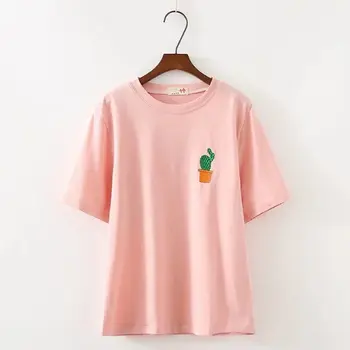 

2018 O-Neck T shirt Women Casual tshirt summer Fashion t-shirt cotton T-shirts
