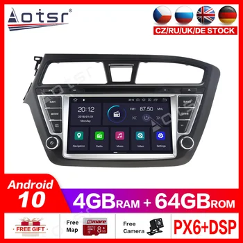 

Android10.0 4G+64GB Car GPS DVD Player Multimedia Radio For HYUNDAI I20 2014 -2017 car GPS Navigation vedio player headunit dsp