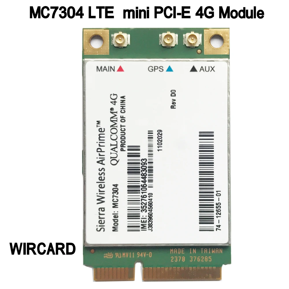 

MC7304 mini PCI-E 4G Card LTE Module HSDPA HSPA+ WCDMA for laptop