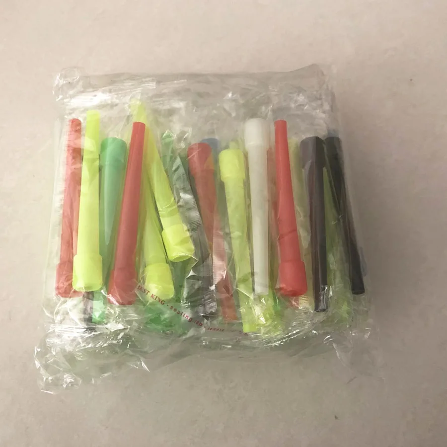 Shisha Hookah Mouthpieces 50pcs 94mm Disposable Colorful Shisha MouthTips For Hookah Hose Sheesha Chicha Narguile Accessories hookah accessories hookah mouthpieces