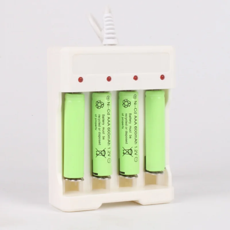 Универсальный перезаряжаемый аккумулятор Quick Charge USB 4 слота выход зарядное устройство батарея инструмент для зарядки для AA/AAA батареи