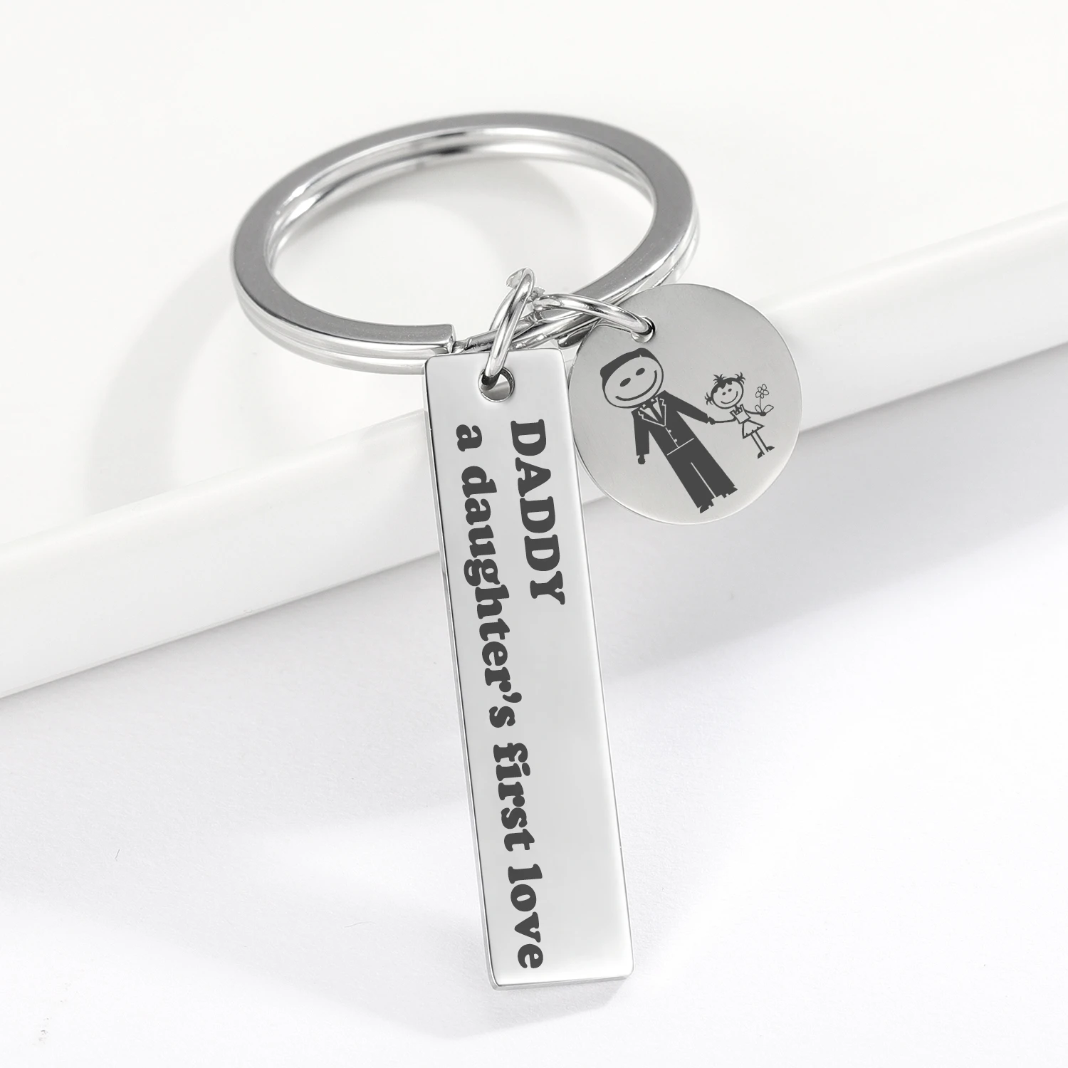 Llavero Personalizado Con Nombres Acero Inoxidable Llavero Personalizado Con Nombres Acero Inoxidable