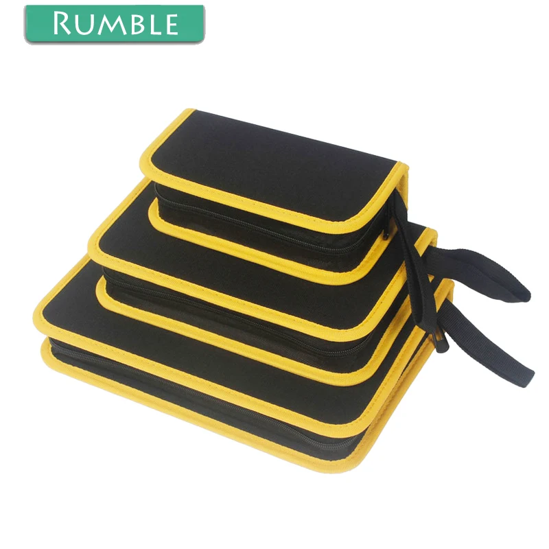 1pcs S/M/L Waterproof Spanner Plier Wrench Organizer Hardware Storage Bags Zipper Handbag DIY Tools Organizer Case Toolkit