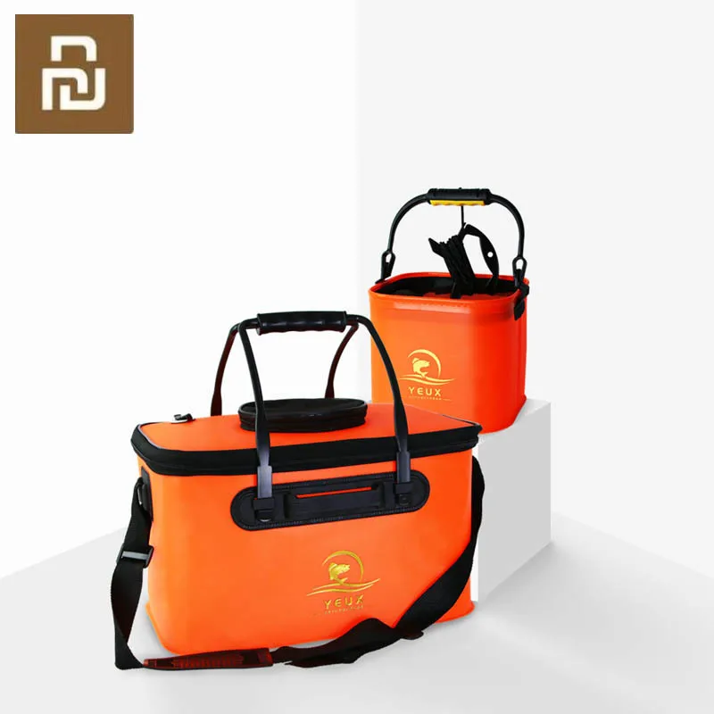 Xiaomi Youpin наружная Портативная Складная рыба ведро рыболовные снасти коробки с