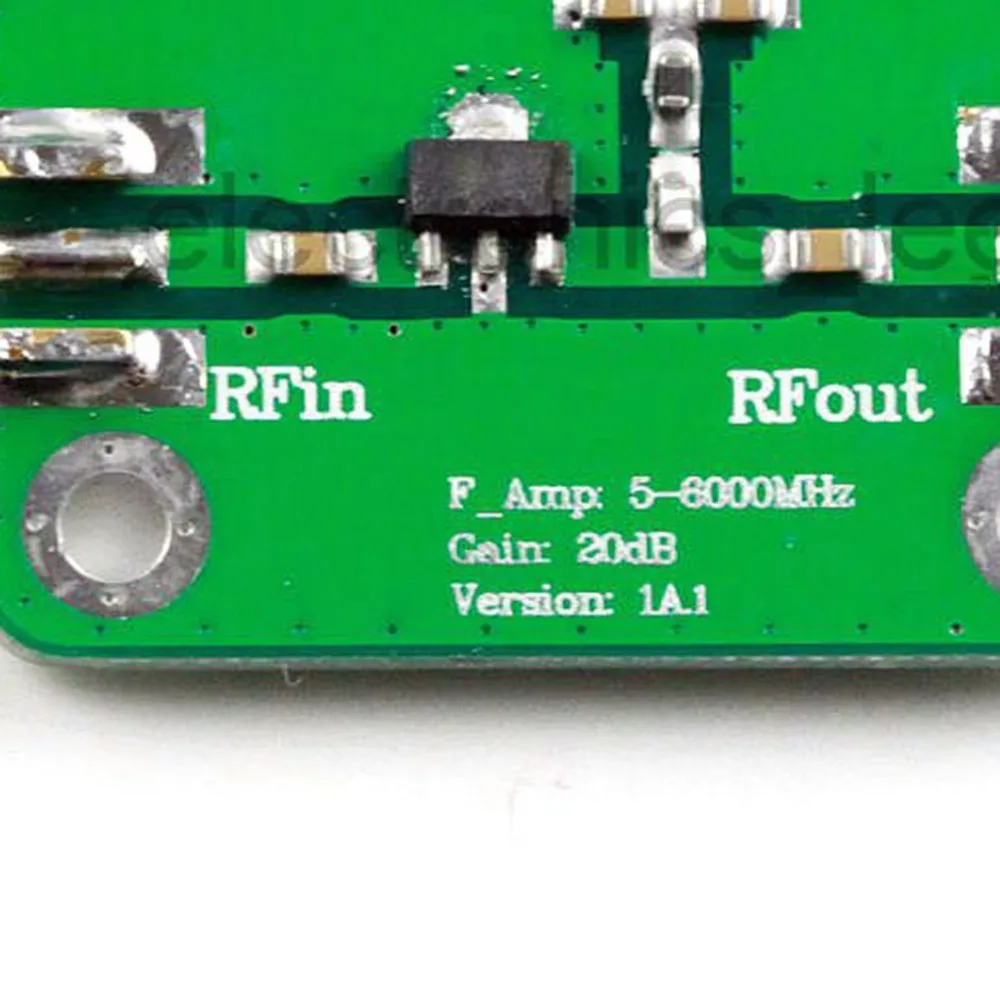 1 шт. 5 M-6 GHz Gain 20dB RF ультра-Широкополосный усилитель мощности
