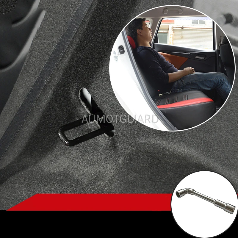 Пряжка из нержавеющей стали для заднего сиденья Honda FIT JAZZ 2014 2015 2016 2017-2020