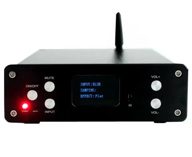 STA326 Bluetooth сабвуфер усилитель OLED 2,1 Усилитель мощности Bluetooth CSR8675 5,0 оптический коаксиальный USB вход 30Wx2+ 60 Вт