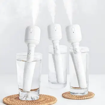 

USB Portable Mini Humidifiers Cool Mist Humidifier Travel Air Humidifier Air Diffuser Ideal for Travel Office Cars Hotel