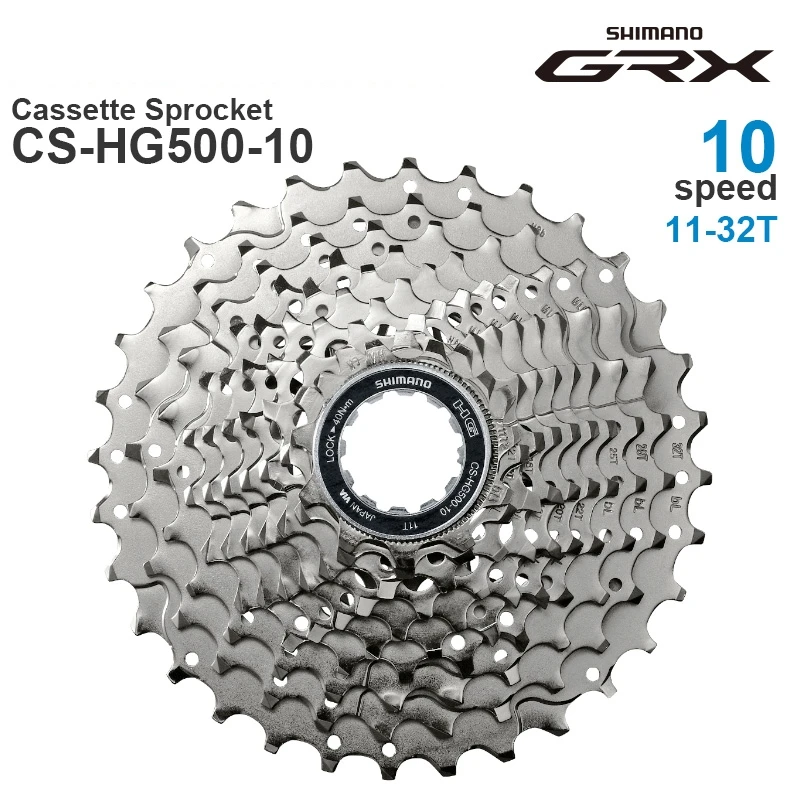 SHIMANO - 10 vitesses - HYPERGLIDE+ - Pignon de cassette VTT 11/34T -  Cycles Guereau