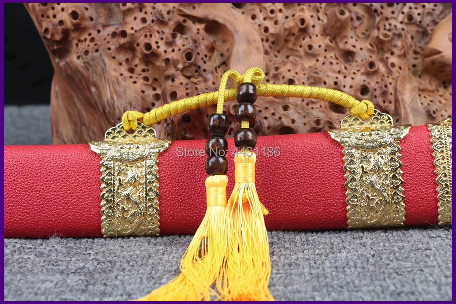 Для китайского кунг-фу меч Broadsword WuShu Da Dao сильный высокий клинок из марганцевой стали острый нож боевой меч династии Цин