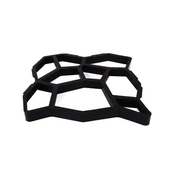 

Black Sturdy Cement Mold Paving Mold Pavement Stone Durable Concrete Mold