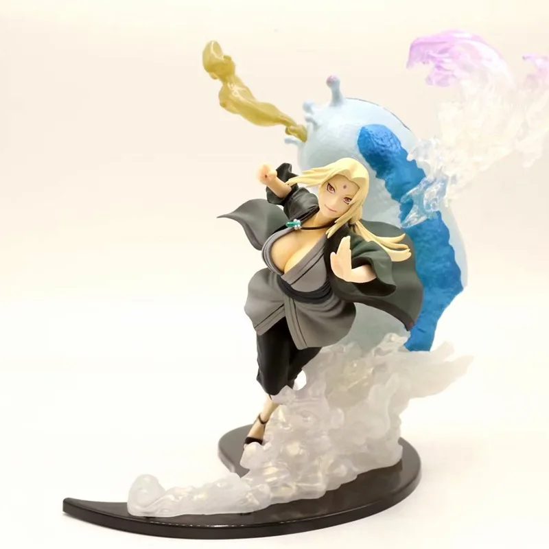 Аниме Naruto Tsunade Fighting Zero Ver ПВХ фигурка Коллекционная модель кукла игрушка 23