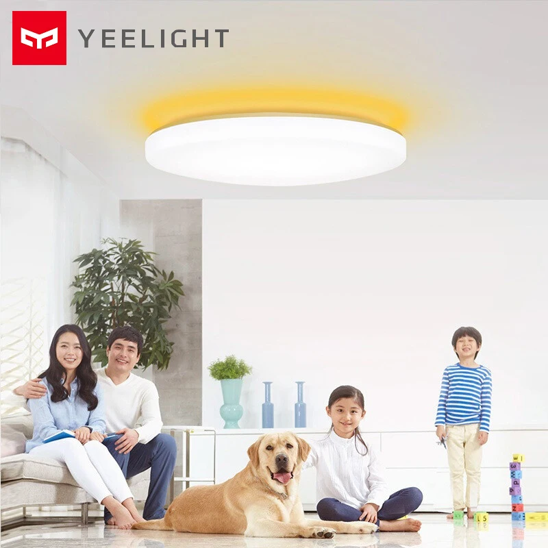 Skup Yeelight JIAOYUE 650 LED inteligentne oświetlenie sufitowe WiFi Bluetooth kontrola aplikacji z lampą otoczenia RGB 50W wsparcie Alexa Google Home