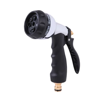 

Garden Hose Spray Nozzle with 7 Spray Patterns Multifunctional Pressure Wash for Watering Plants Washing Car