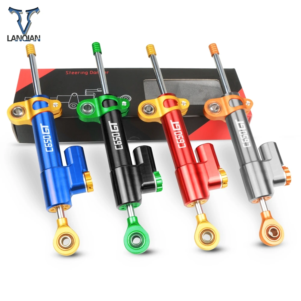 Universal Motorcycle Accessories Stabilizer Damper Steering Mounting For BMW C650GT 2011 2012 2013 2014 2015 2016 2017