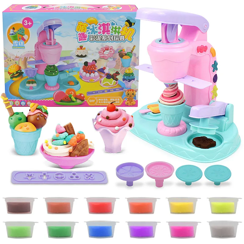 Creative Pig Color Clay Pasta Machine Children'S Puzzle DIY Color Clay Toy Simulation Player Plasticine Suit