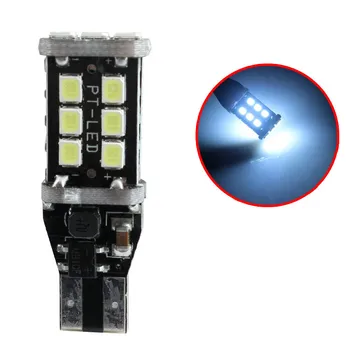

T15 Decoding Automotive LED Bulb CANbus W16W 2835 15SMD Turn Back-up