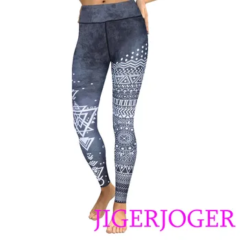 

2019 New Arrival Women Yoga Pants Slim High Waist Gym Leggings Vintage Fitness Jogging Pantalones Mujer Cintura Alta