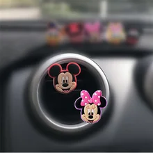 Автомобильный освежитель воздуха с рисунком Минни, автомобильные аксессуары, Микки, автомобильные аксессуары, Воздухопроницаемый парфюм с зажимом