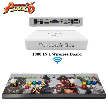 

New arrival!!! Mini game machine console with Pandora's Box 6 Jamma multi game board,multi games 1300 in 1 game machine