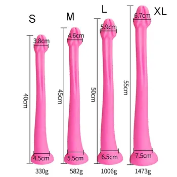 New Arrival Snake Anal Plug Dildo Sex Toys For Women/ Men Strap On Long Butt Plug Prostate Massage Big Animal Dildo Anal Toys 5