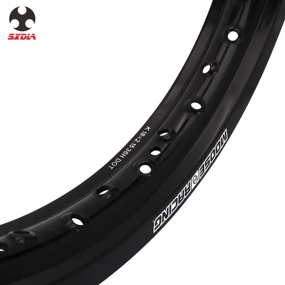 Motorcycle 2.15x18 36H Rim Wheel For Kawasaki KTM Yamaha Honda Husqvarna EXC250 CRF230 Dirt Pit bike Universal