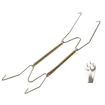 

10 Set Portable Spring Rack Display Holder for Home Decoration