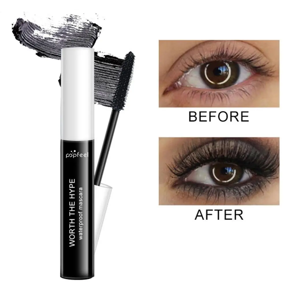 

Silk Fiber Lash Mascara Lengthening And Thick Long Lasting Smudge-Proof Eye Makeup Volume Double Lengthening Curling De Cilios #