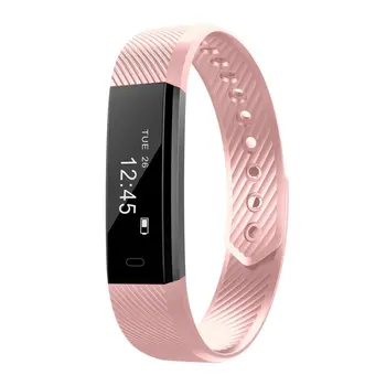 

ID115 Smart Bracelet Fitness Tracker Smart Wristband Pedometer Compatible Smartband Waterproof Sleep Monitor Wrist Watch