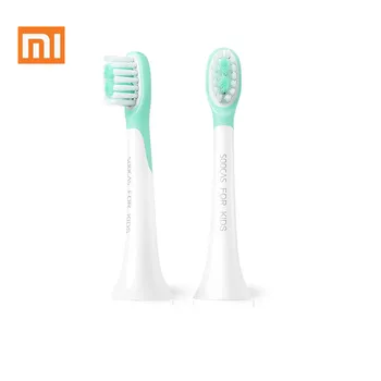 

original Xiaomi SOOCAS C1 Children Toothbrush Heads 2PCS Replacement Soft Hair Care Toothbrush Head For Kids Electric Toothbrush