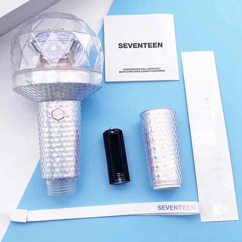 Светильник Kpop SEVENTEEN Ver.2 светильник-Палка с поддержкой bluetooth, светильник-палочка, ручная лампа второго поколения, карат