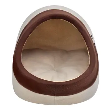

Warm Fleece Cat Cubby XL for Cats Dogs Small Animals Cat House Cat Bed Cat Litter removable cushion Polyester Non-woven bottom
