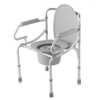 

Fish Jump H028b Sit Toilet Chair The Elderly Household Sit Side Closestool Household Pregnant Woman Disabled The Elderly Sit