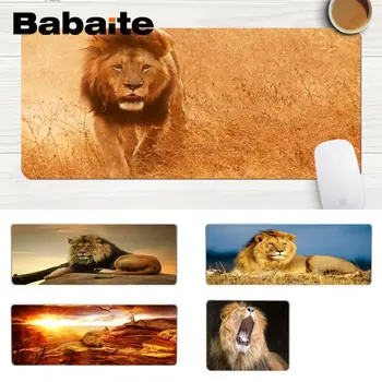 

Babaite Beautiful Anime Lions Roaring Anti-Slip Durable Silicone Computermats Large Lockedge Mouse pad PC Computer mat