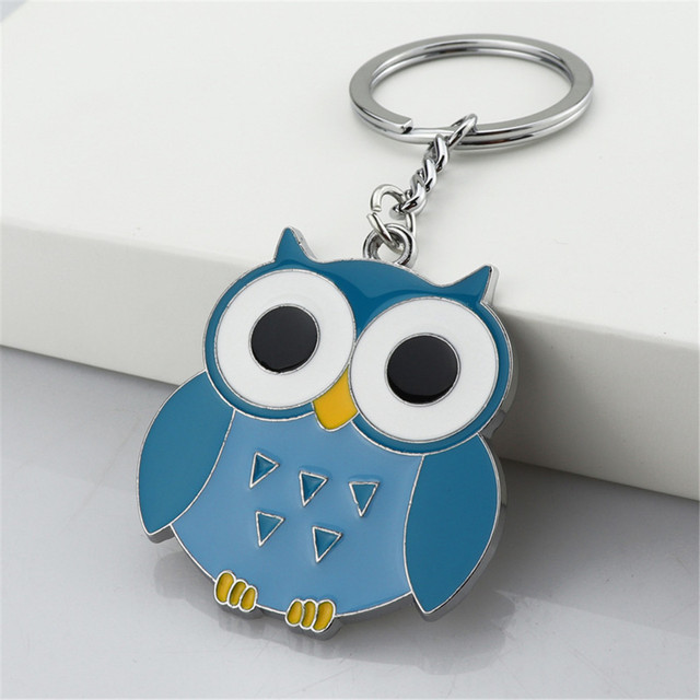 Cartoon Cute Dog Owl Butterfly Basketball Jersey Keychain Couple Car Key Chain Backpack Hanging Symbolize Love Keyring